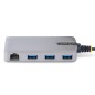StarTech.com 3-Port Usb Hub With Ethernet StarTech.com 3-Port Usb Hub With Ethernet